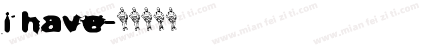 i have字体转换